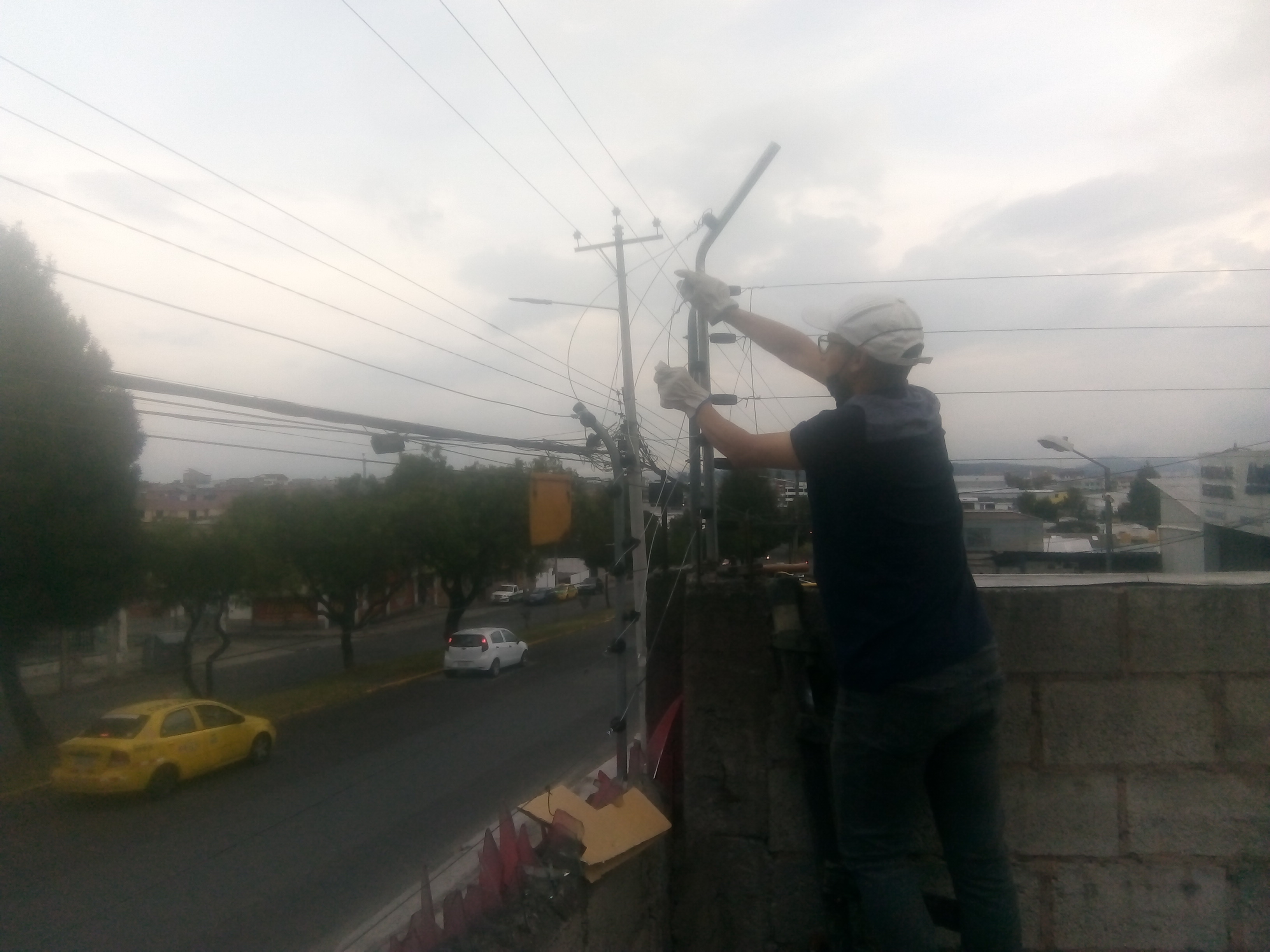 Instalación cerco eléctrico 1